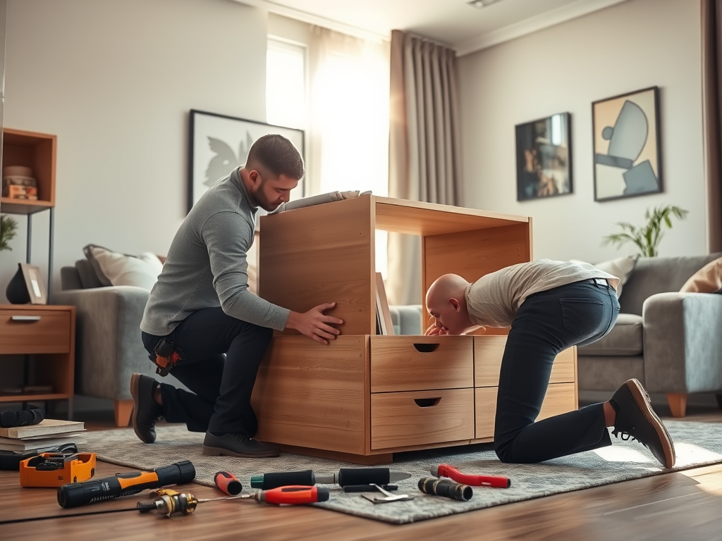 Effortless Furniture Assembly with Rezium